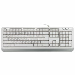 Клавиатура проводная A4TECH Fstyler FK10, USB, 104 кнопки, белая, 1147536 Клавиатура проводная A4TECH Fstyler FK10, USB, 104 кнопки, белая, 1147536 - фото 2