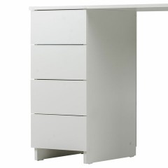 Стол письменный/компьютерный BRABIX "Scandi CD-016", 1100х500х750 мм, 4 ящика, белый, 641891, ЦБ013707-1 - фото 9
