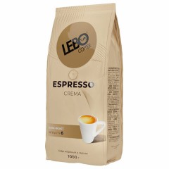 Кофе в зернах LEBO "Espresso Crema" 1 кг Кофе в зернах LEBO "Espresso Crema" 1 кг - фото 2