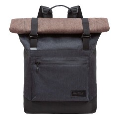 Рюкзак GRIZZLY, карман-антивор, с клапаном, трансформируемый объем, "ROLLTOP", 42х29х11 см, RQL-315-1/2 Рюкзак GRIZZLY, карман-антивор, с клапаном, трансформируемый объем, "ROLLTOP", 42х29х11 см, RQL-315-1/2 - фото 2