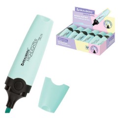 Текстовыделитель BRAUBERG "DELTA PASTEL", БИРЮЗОВЫЙ, линия 1-5 мм, 151732