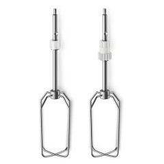 Миксер PHILIPS HR3745/00 на подставке 450 Вт, 5 скоростей, 2 венчика, 2 крюка для теста, чаша, белый Миксер PHILIPS HR3745/00 на подставке 450 Вт, 5 скоростей, 2 венчика, 2 крюка для теста, чаша, белый - фото 6