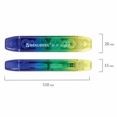 Корректирующая лента двусторонняя 5 мм x 10 м, КОМПЛЕКТ 3 штуки, BRAUBERG "Grade", блистер, 271942 Корректирующая лента двусторонняя 5 мм x 10 м, КОМПЛЕКТ 3 штуки, BRAUBERG "Grade", блистер, 271942 - фото 6