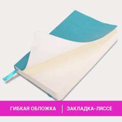 Ежедневник недатированный МАЛЫЙ 100х150 мм А6 BRAUBERG "Metropolis Ultra", под кожу, 160 л., бирюза, 113298 Ежедневник недатированный МАЛЫЙ 100х150 мм А6 BRAUBERG "Metropolis Ultra", под кожу, 160 л., бирюза, 113298 - фото 14