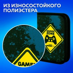 Пенал ПИФАГОР, 1 отделение, полиэстер, 19х13 см, "Game Zone", 271511 Пенал ПИФАГОР, 1 отделение, полиэстер, 19х13 см, "Game Zone", 271511 - фото 10