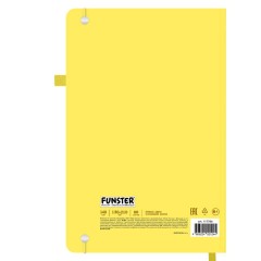 Скетчбук, слоновая кость 140 г/м2, 130х210 мм, 80 л., софт-тач, резинка, наклейки, FUNSTER (ФАНСТЕР), "Duck", 117786 - фото 2