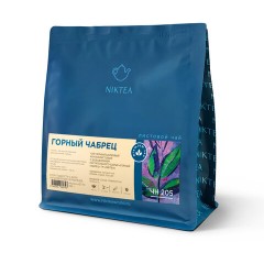 Чай листовой NIKTEA "Горный Чабрец" черный, крупнолистовой, 250 г, TNIKTE-GP0019