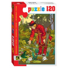 Пазл картонный 120 элементов, "Любимые герои", АССОРТИ, поле 23х16,5 см, STEP PUZZLE - фото 8