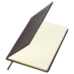 Еженедельник датированный 2026 БОЛЬШОЙ ФОРМАТ 210х297 мм, А4 BRAUBERG "Comodo", под кожу, коричневый, 117152 - фото 4