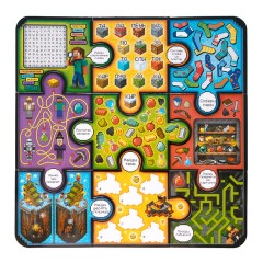 Игра настольная "Кубикрафт пиксельное приключение 10 в 1", 10 КОР, 5985 - фото 7