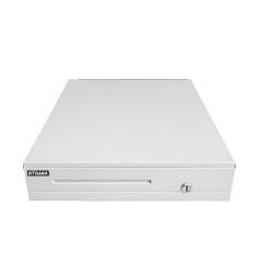 Ящик денежный электромеханический CD-405-W, 405x420x92 мм, БЕЛЫЙ, VITRANA (ВИТРАНА), 291410 - фото 2