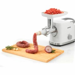 Мясорубка GORENJE MG1802SJW, 1800 Вт, производительность 2,1 кг/мин, 7 насадок, реверс, белый Мясорубка GORENJE MG1802SJW, 1800 Вт, производительность 2,1 кг/мин, 7 насадок, реверс, белый - фото 5