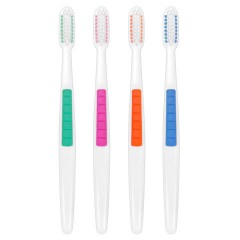 Зубная щетка средней жесткости CLASSIC, КОМПЛЕКТ 8 шт., LAIMA DENT, 609314 - фото 2