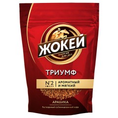 Кофе растворимый ЖОКЕЙ "Триумф" 450 г, сублимированный, 0917-08 - фото 3
