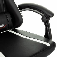 Кресло компьютерное BRABIX "Shooter GM-123", 2 подушки, экокожа, черное/белое, 533191 Кресло компьютерное BRABIX "Shooter GM-123", 2 подушки, экокожа, черное/белое, 533191 - фото 11