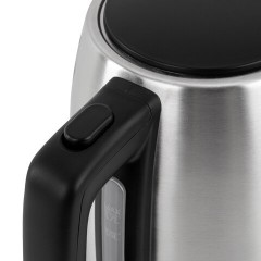 Чайник BRASSON (БРАССОН) KT-040, 1,7 л, 2200 Вт, индикатор уровня воды, сталь, черный, 455192 - фото 5