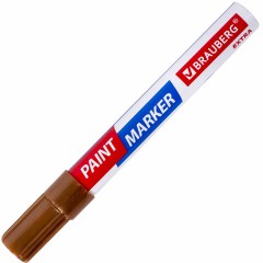 Маркер-краска лаковый EXTRA (paint marker) 4 мм, МЕДНЫЙ, УСИЛЕННАЯ НИТРО-ОСНОВА, BRAUBERG, 151988 Маркер-краска лаковый EXTRA (paint marker) 4 мм, МЕДНЫЙ, УСИЛЕННАЯ НИТРО-ОСНОВА, BRAUBERG, 151988 - фото 9