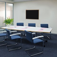 Доска для мела магнитная 45х60 см, черная, деревянная рамка, BRAUBERG "Wood", 238802 - фото 7