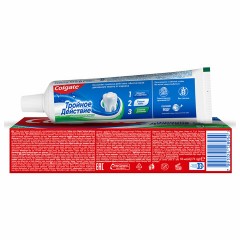 Зубная паста 50 мл COLGATE "Натуральная мята", тройное действие, с фторидом, 7891024128954 Зубная паста 50 мл COLGATE "Натуральная мята", тройное действие, с фторидом, 7891024128954 - фото 2