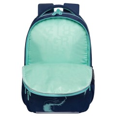 Рюкзак GRIZZLY школьный, анатомическая спинка, 2 отделения, для девочек, "AZURE", 40х25х13 см, RG-564-4/1 Рюкзак GRIZZLY школьный, анатомическая спинка, 2 отделения, для девочек, "AZURE", 40х25х13 см, RG-564-4/1 - фото 4