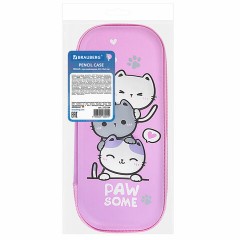 Пенал BRAUBERG, 1 отделение, 1 откидная планка, EVA, 22х10х5 см, "Cat tower", 272334 Пенал BRAUBERG, 1 отделение, 1 откидная планка, EVA, 22х10х5 см, "Cat tower", 272334 - фото 8