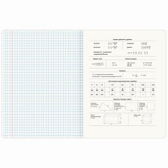 Тетрадь предметная КЛАССИКА ПРИРОДА 48 л., обложка картон, МАТЕМАТИКА, клетка, подсказ, BRAUBERG, 405095 - фото 3