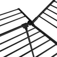 Сушилка напольная для белья раскладная, 5 зон сушки, 25 метров, LAIMA HOME MEGA BLACK, 700471 - фото 13