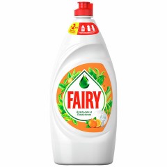 Средство для мытья посуды 900 мл, FAIRY (Фейри) "Апельсин и лимонник", 700415