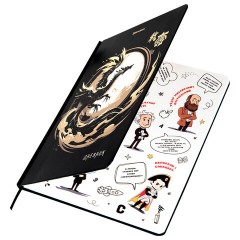 Дневник 1-11 класс 48 л., твердый, BRAUBERG, матовая ламинация, резинка, закладка-ляссе, с подсказом, "Дракон", 107240 - фото 5