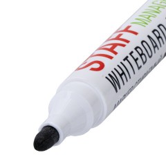 Маркеры стираемые для белой доски, НАБОР 4 ЦВЕТА, STAFF "MANAGER" WBM-300, 3 мм, с клипом, 152637 - фото 8