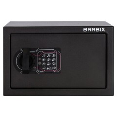 Сейф мебельный BRABIX "SF-200EL", 200х310х200 мм, электронный замок, черный, 291145, S103BR211214 Сейф мебельный BRABIX "SF-200EL", 200х310х200 мм, электронный замок, черный, 291145, S103BR211214 - фото 3