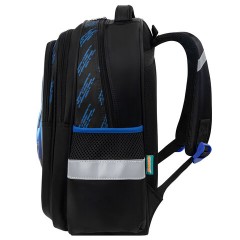 Рюкзак SNOOBAG (СНУБЭГ) FLOSSY, 2 отделения, 3 кармана, "Гонки", объемный дизайн, 40х28х18 см, 274442 - фото 3