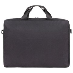 Сумка портфель BRAUBERG PRACTICAL с отделением для ноутбука 15,6", Grey line, черная, 29х40х7 см, 272604 - фото 5