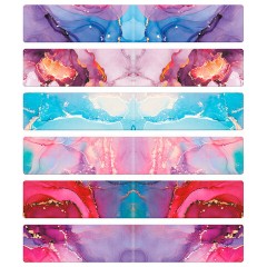 Закладки для книг МАГНИТНЫЕ, "АССОРТИ 5 ДИЗАЙНОВ ABSTRACTION", 6 штук, 60x20 мм, FUNSTER (ФАНСТЕР), 116653 - фото 10