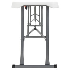 Скамья складная NOSTRESS (НОСТРЕСС) "Country FB-005" (1800х280х435 мм), пластик HDPE, белая, 680058 - фото 9