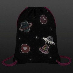 Мешок для обуви BRAUBERG PREMIUM, карман, подкладка, светоотражайка, 43х33 см, Space sweets, 272422 Мешок для обуви BRAUBERG PREMIUM, карман, подкладка, светоотражайка, 43х33 см, Space sweets, 272422 - фото 4