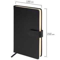 Скетчбук, слоновая кость 140 г/м2 130х210 мм, 80 л., КОЖЗАМ, застежка, BRAUBERG ART CLASSIC, черный, 116460 Скетчбук, слоновая кость 140 г/м2 130х210 мм, 80 л., КОЖЗАМ, застежка, BRAUBERG ART CLASSIC, черный, 116460 - фото 2