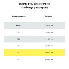 Конверты С4 (229х324 мм), отрывная лента, "Куда-Кому", 100 г/м2, КОМПЛЕКТ 500 шт., STAFF, 118667 - фото 10