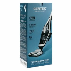 Пылесос вертикальный беспроводной CENTEK CT-2567, 2 в 1, мощность 350 Вт, контейнер 0,6 л, белый Пылесос вертикальный беспроводной CENTEK CT-2567, 2 в 1, мощность 350 Вт, контейнер 0,6 л, белый - фото 7