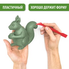 Пластилин скульптурный BRAUBERG ART CLASSIC, оливковый, 1 кг, мягкий, 106521 Пластилин скульптурный BRAUBERG ART CLASSIC, оливковый, 1 кг, мягкий, 106521 - фото 8