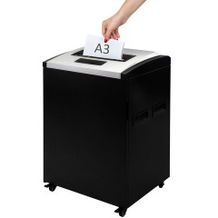 Уничтожитель (шредер) BRAUBERG PROFESSIONAL PS-4090s, "HeavyDuty", A3, 2 уровень секретности, 4 мм, 40 листов, корзина 90 литров, 532596 - фото 8