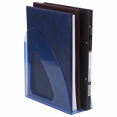 Лоток вертикальный для бумаг BRAUBERG "Delta", 240х90х240 мм, тонированный синий, 237245 Лоток вертикальный для бумаг BRAUBERG "Delta", 240х90х240 мм, тонированный синий, 237245 - фото 7