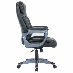 Кресло BRABIX PREMIUM "Gladiator EX-552", натуральная кожа, черное, 532939 - фото 3