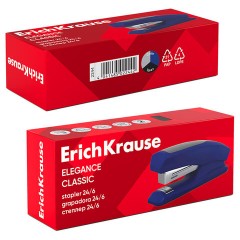 Степлер №24/6 ERICH KRAUSE "Elegance", до 30 листов, с резиновой накладкой, ассорти, 2244 - фото 6