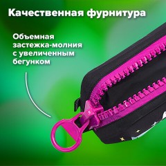 Пенал BRAUBERG с объемной "тракторной" молнией, 1 отделение, ткань, 22х8х6,5 см, "Anime girl", 271566 Пенал BRAUBERG с объемной "тракторной" молнией, 1 отделение, ткань, 22х8х6,5 см, "Anime girl", 271566 - фото 11