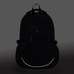 Рюкзак BRAUBERG HIGH SCHOOL универсальный, 3 отделения, "Выбор", черный/синий, 46х31х18 см, 271652 Рюкзак BRAUBERG HIGH SCHOOL универсальный, 3 отделения, "Выбор", черный/синий, 46х31х18 см, 271652 - фото 7