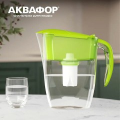 Кувшин-фильтр для очистки воды АКВАФОР "Реал В15", 2,9 л, со сменной кассетой, салатовый, 210156 Кувшин-фильтр для очистки воды АКВАФОР "Реал В15", 2,9 л, со сменной кассетой, салатовый, 210156 - фото 7