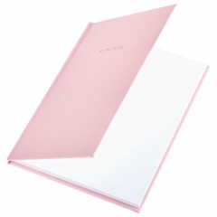 Блокнот МАЛЫЙ ФОРМАТ 110х147 мм, А6, 80 л., твердый, клетка, BRAUBERG "Minimal", розовый, 116449 - фото 3