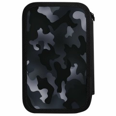 Пенал ПИФАГОР, 3 отделения, ламинированный картон, 19х11 см, "Black camo", 273489 Пенал ПИФАГОР, 3 отделения, ламинированный картон, 19х11 см, "Black camo", 273489 - фото 3