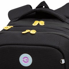 Рюкзак GRIZZLY школьный, анатомическая спинка, 2 отделения, для девочек, EMOJI, 39х26х17 см, RG-466-2/1 Рюкзак GRIZZLY школьный, анатомическая спинка, 2 отделения, для девочек, EMOJI, 39х26х17 см, RG-466-2/1 - фото 11